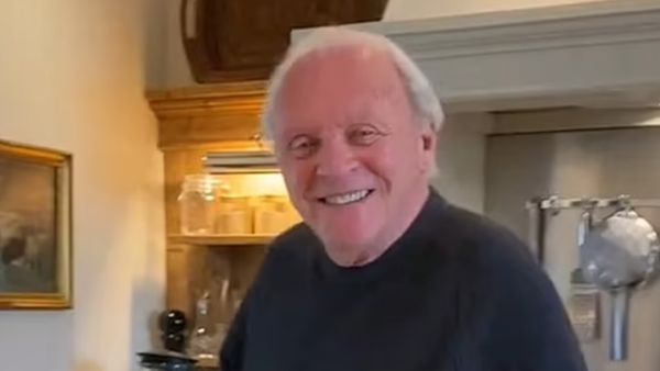 Anthony Hopkins Dancing in the Kitchen
