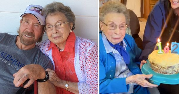 Chuck Norris honors the steadfast support of his mom as she turns 102 – she worked nights to get her 3 sons out of poverty