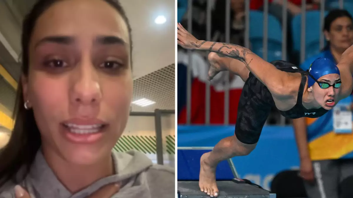 Olympic athlete who was sent home after 'trying to break major rule' with boyfriend speaks out